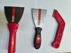 Spatula ve Derz Kazıma Bıçağı Seti (3 Parça)