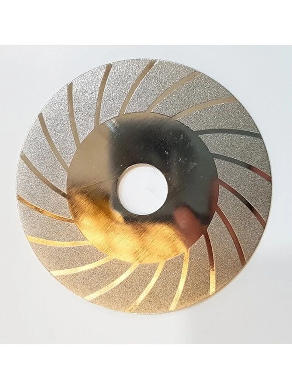 Cam Elmas Kesme ve Bileme Diski 100 mm Spiral Uyumlu (Şeritli)