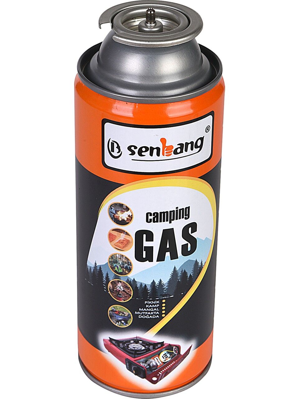 Kamp Ocak Gazı Valfli Kartuş 227GR 1 Adet