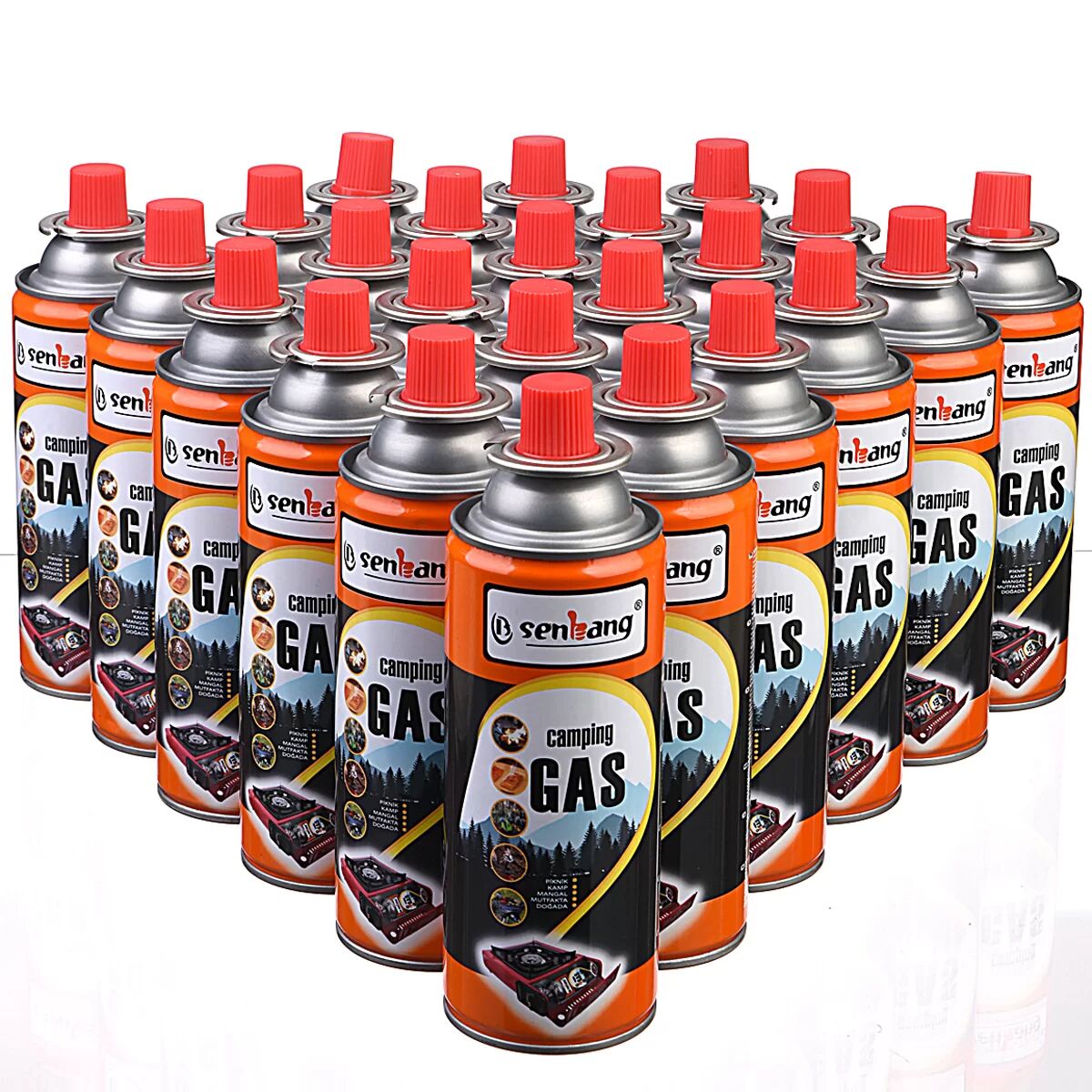 Kamp Ocak Gazı Valfli Kartuş 227gr  24 Adet