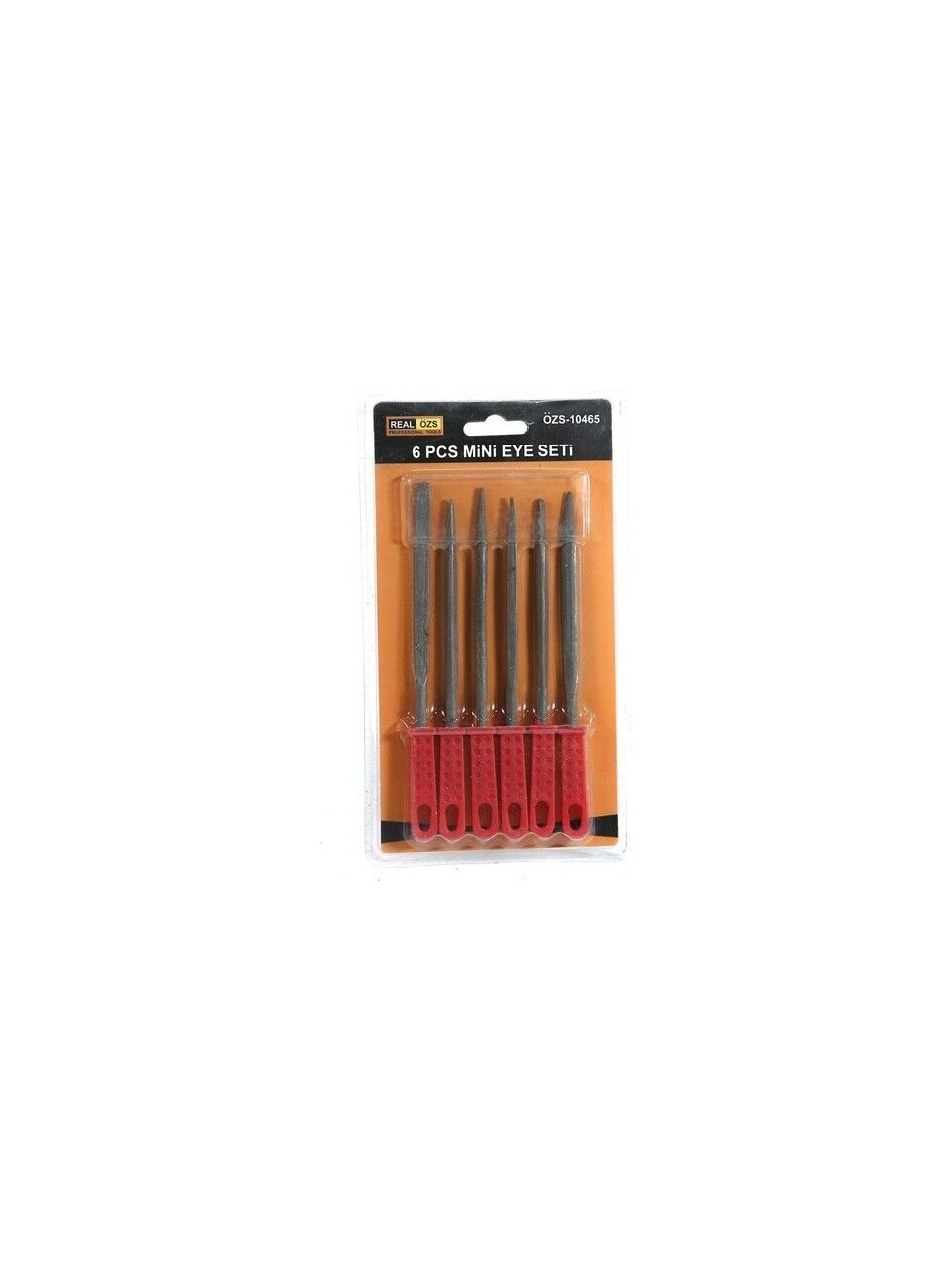 6'lı Küçük Boy Eğe Seti 180 mm