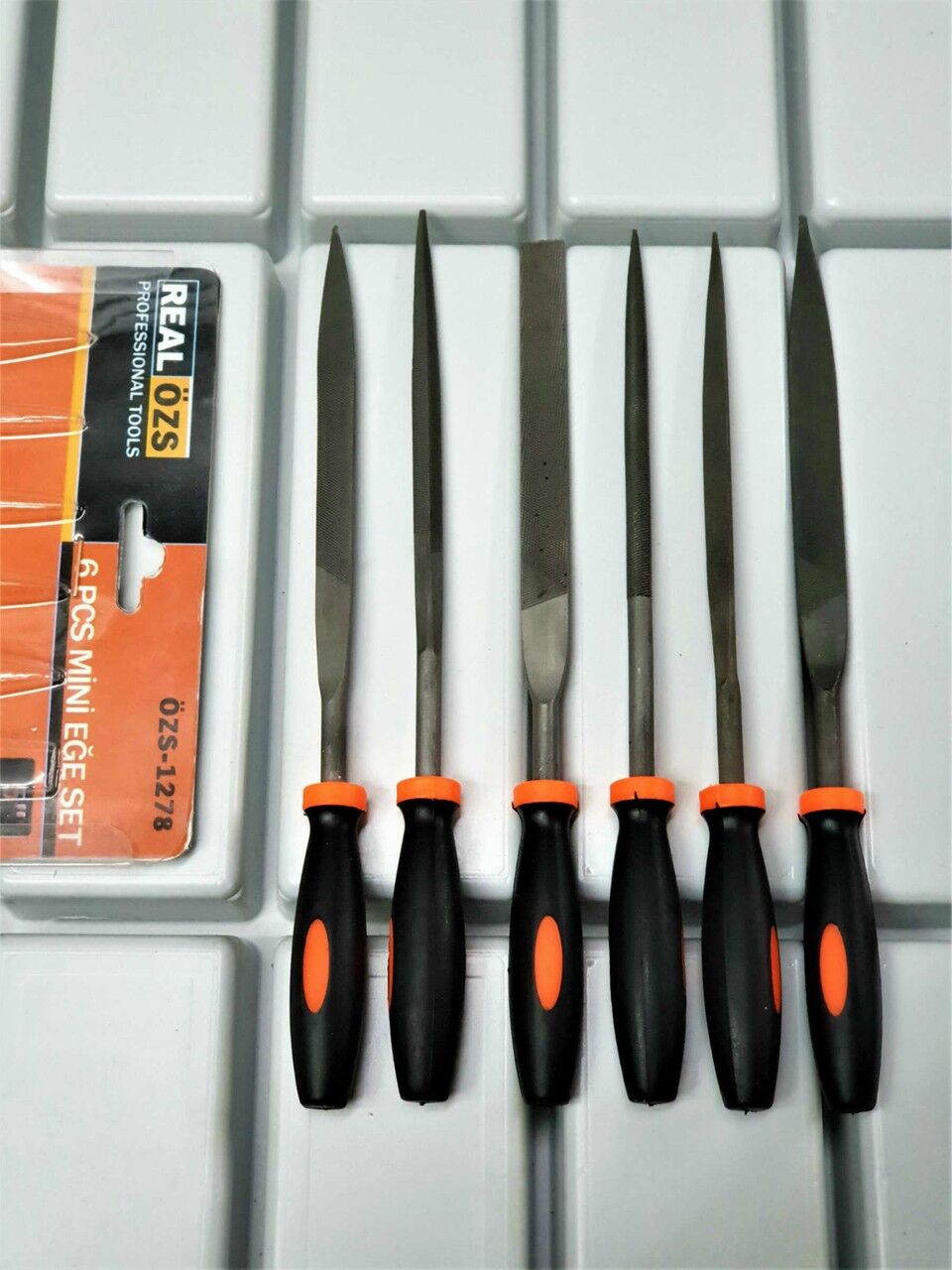 6 Parça Mini Eğe Seti 18 cm Eğe Seti Törpü Eğe